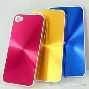 Case for iPhone 4S, Unique and Fashionable, Made of Aluminum and PC